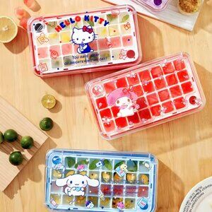 Licensed, Boxed Sanrio Ice Cube Trays! You choose